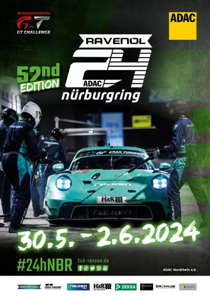 adac 24h plakat 2024 a2 rz lowres 12porschefalken 1