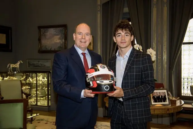 albert van monaco en charles leclerc