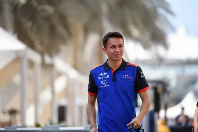 albon red bull