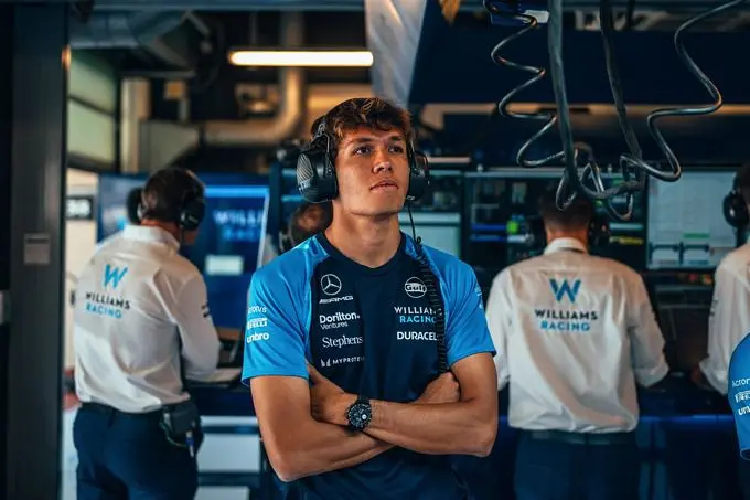 alex albon rx 680 williamsf1