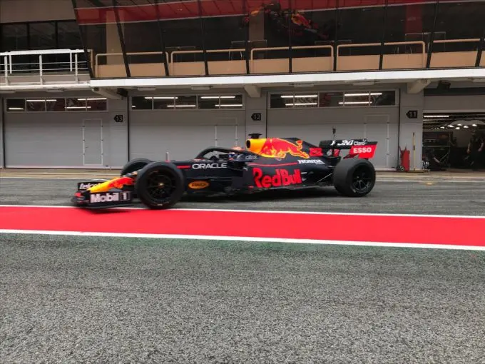 alex albon test