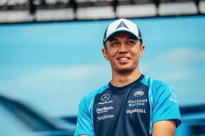 alexander albon rx 680 williamsf1