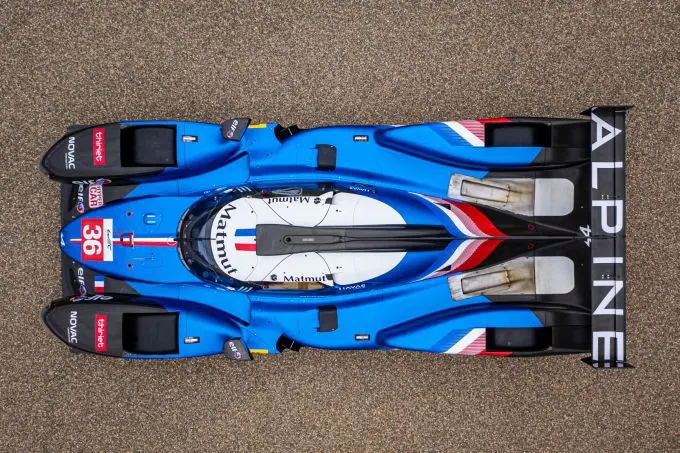 alpine a480 bovenaanzicht tests sessions on the motorland circuit 1