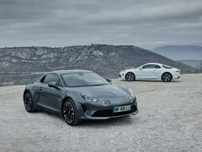 alpine op de autosalon van parijs 2018
