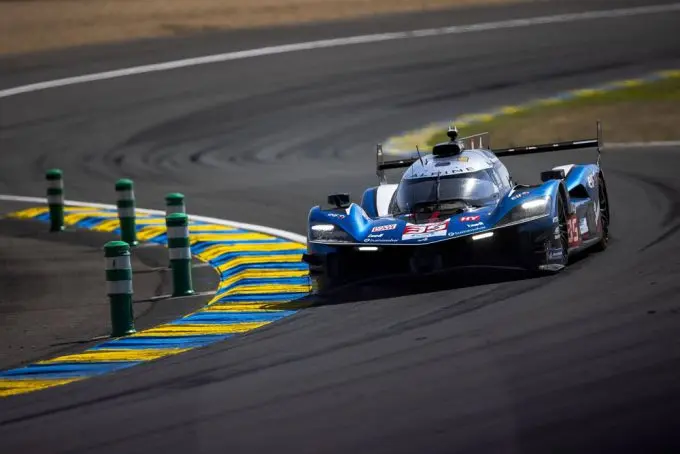 alpine prepared for the 24 hours of le mans 44