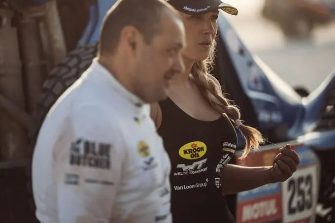anja van loon dakar rally