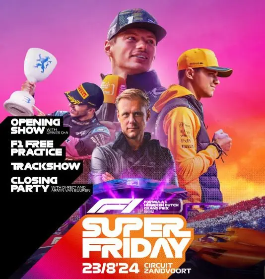 armin van buuren max verstappen f1 zandvoort 2024