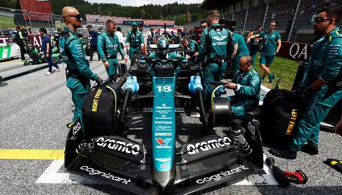 aston martin f1 team 4