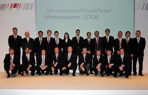 audi motorsport 2008 equipe