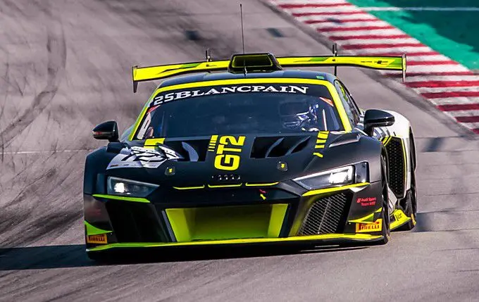 audi r8 gt2 lms actie rx 680