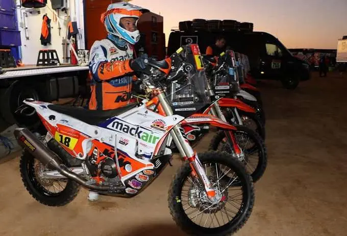 bas dakar ktm racing team rx
