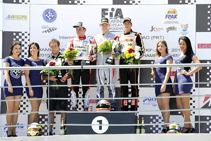 ben hanley wint ek karting kf podium rx 680