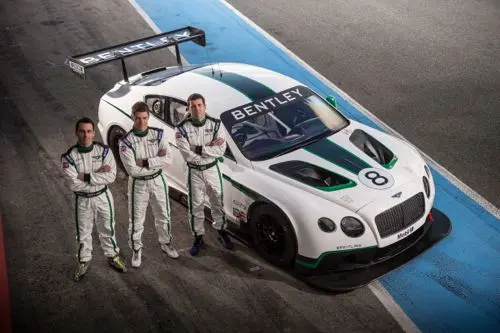 bentley continental gt3 drivers