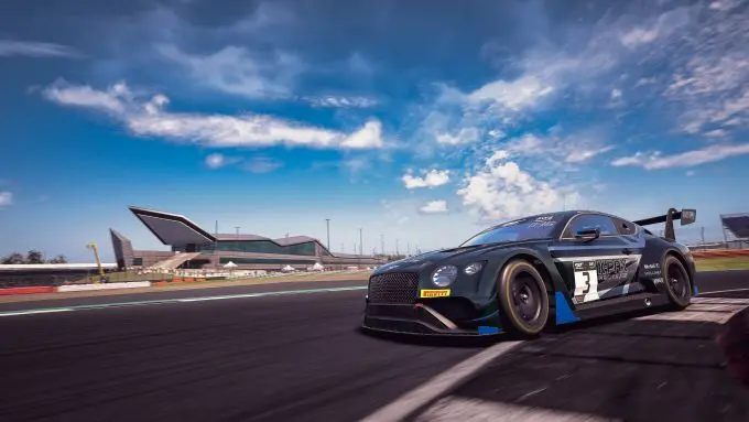bentley wins e sport gt series race 3