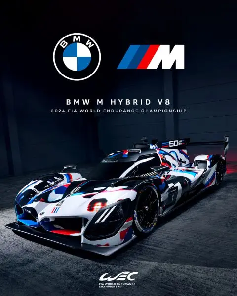 bmw m v8 hybrid lmdh wec