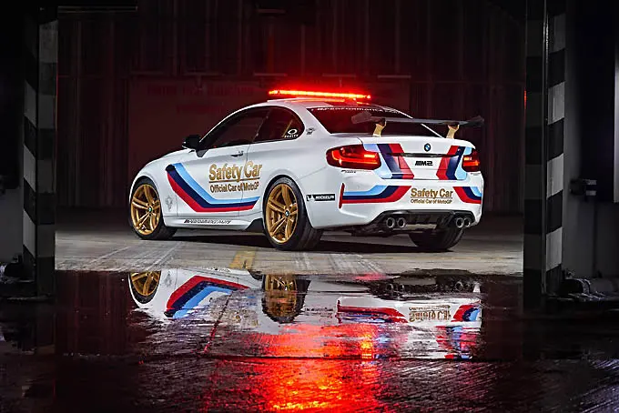 bmw m2 safety car michelin rx 680
