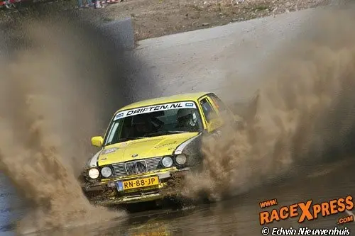 bmw rene walraven edwin alferink bmw 325i almere rally 2008