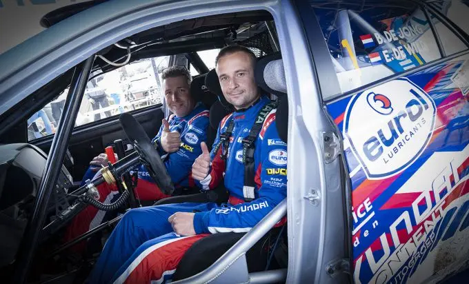 bob de jong rallying erik de wild links en bob de jong kijken uit naar het nieuwe seizoen 230426