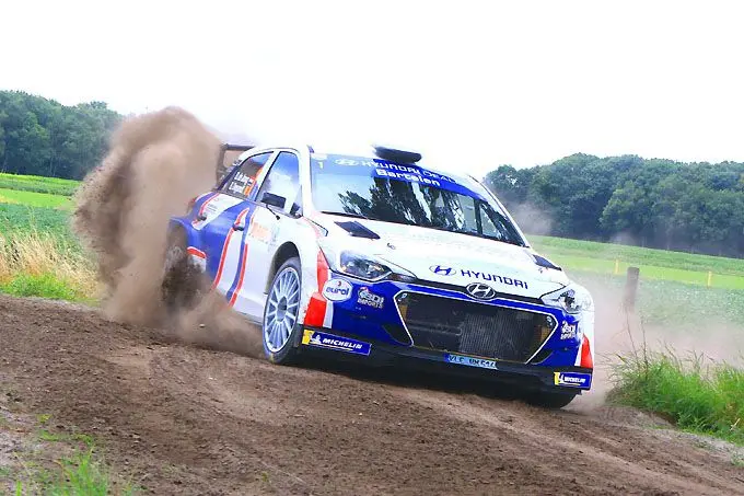 bob de jong rallying in de rallye sulingen verdedigt bob de jong zijn leidende positie in het onrk 190802