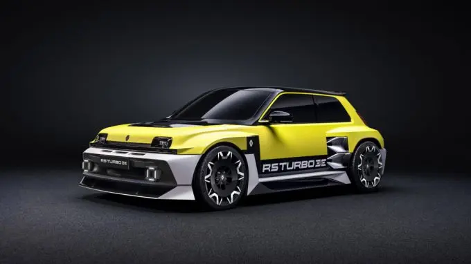 bommetje renault 5 turbo 3e een legende herboren als productiemode