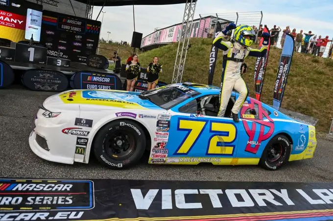 bruno mulders wint nascar euro open 2