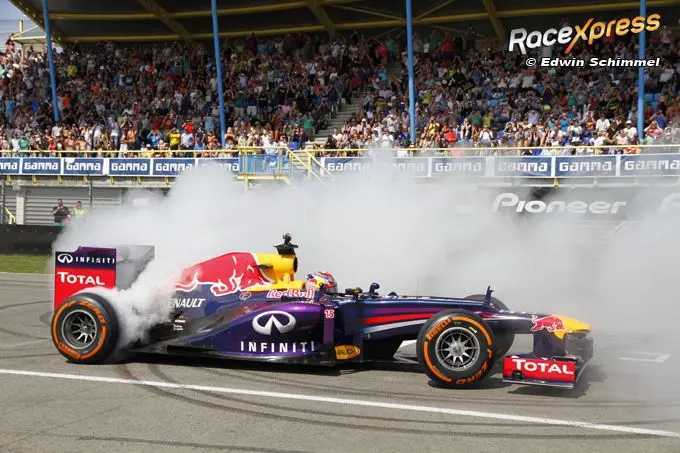 buemi f1 donut