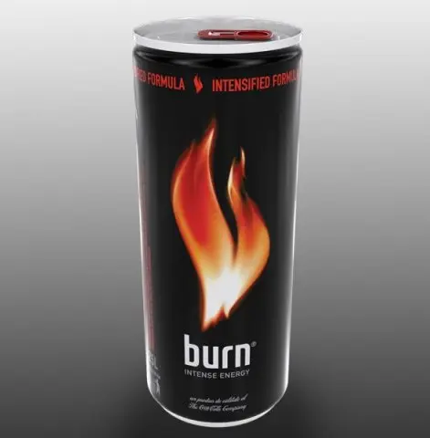 burn energydrink coca cola company rx 400