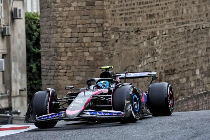 bwt alpine f1 team 2024 formula 1 azerbaijan grand prix friday 1