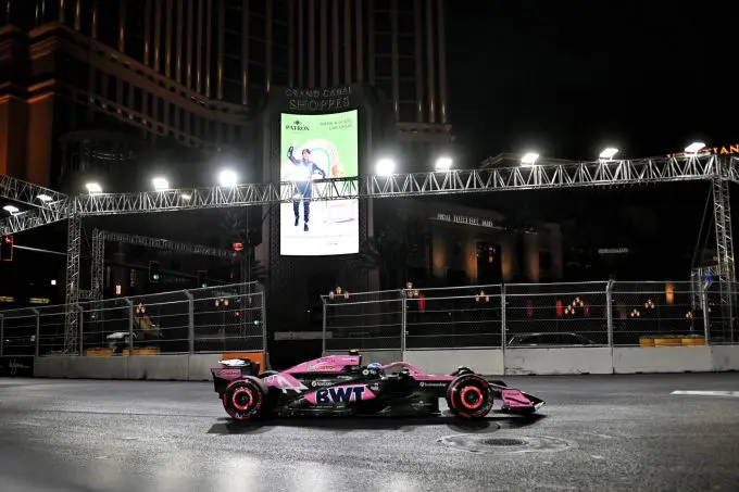bwt alpine formula one team 2024 formula 1 las vegas grand prix thursday