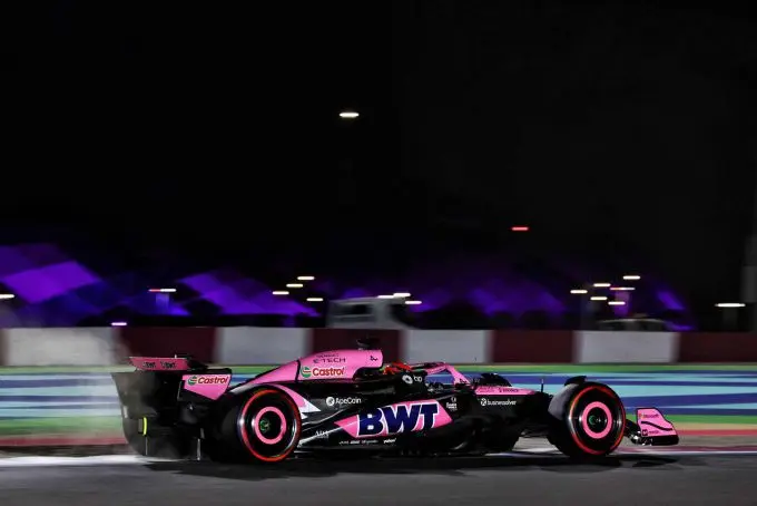 bwt alpine formula one team 2024 formula 1 qatar grand prix saturday 1