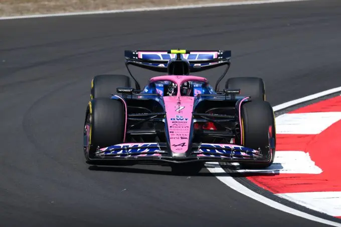 bwt alpine formula one team 2025 formula one chinese grand prix friday
