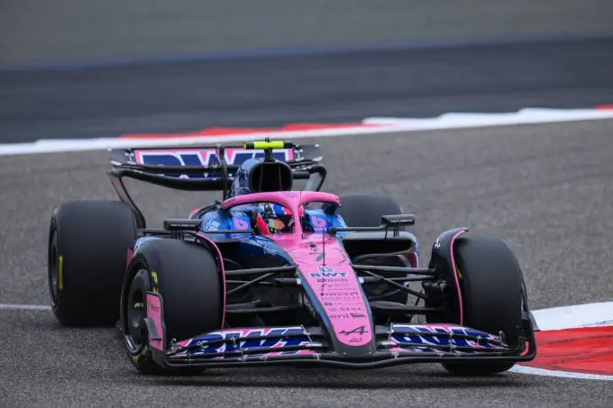 bwt alpine formula one team 2025 pre season testing bahrain day 1 2