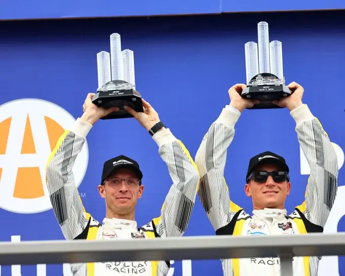 cadillac detroit podium