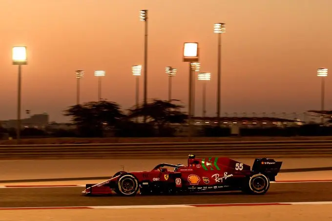 carlos sainz 20093 f1 test bahrain sf21 day 3