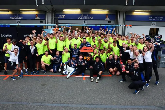 carlos sainz atlassian williams racing rx 680 1