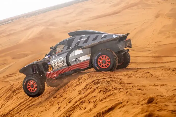 carlos sainz dakar stage 9