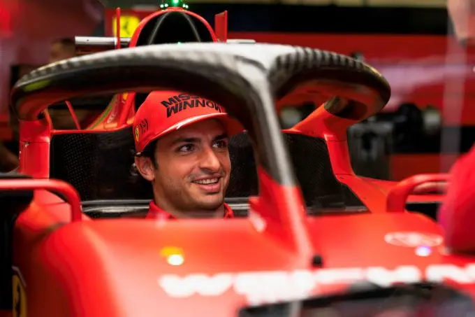 carlos sainz scuderia ferrari mexico gp thursday