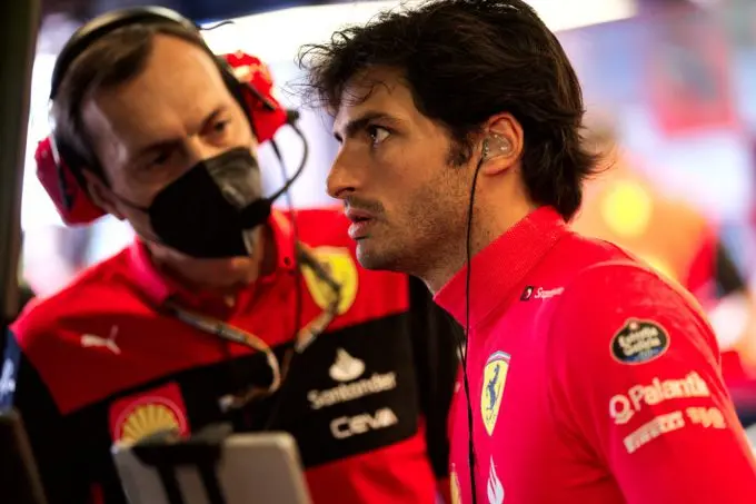 carlos sainz teleurgesteld gp australie 1