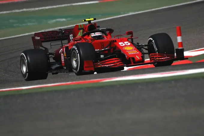 carlos sainz test zaterdag 1