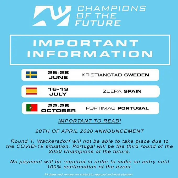 champions of the future calendar