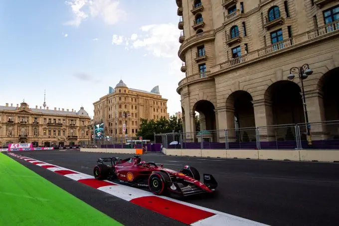 charles leclerc baku race 1