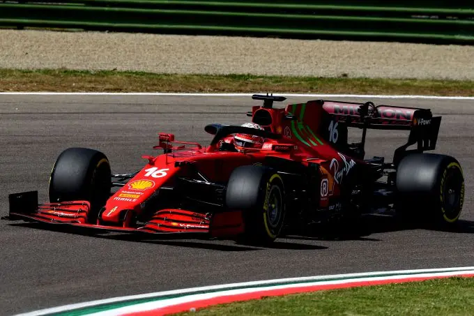 charles leclerc imola vrijdag 1