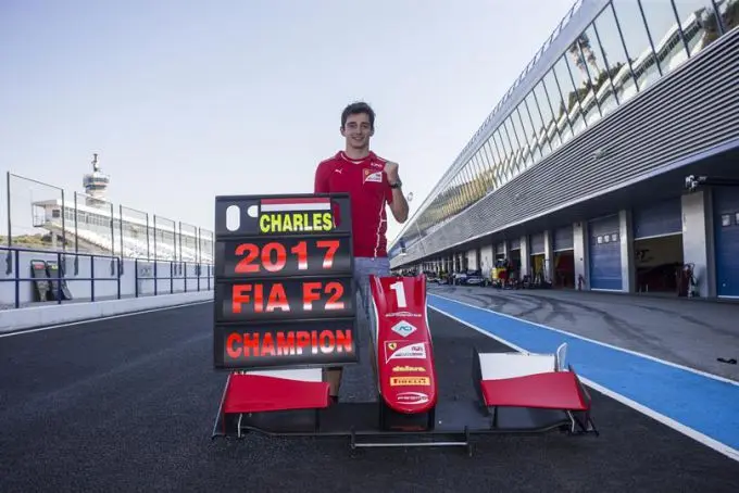 charles leclerc kampioen f2