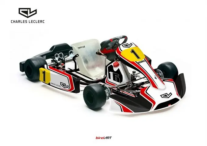 charles leclerc kart