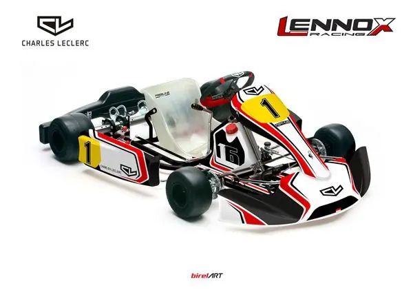 charles leclerc kart