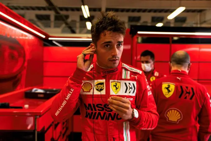 charles leclerc scuderia ferrari mexico gp saturday