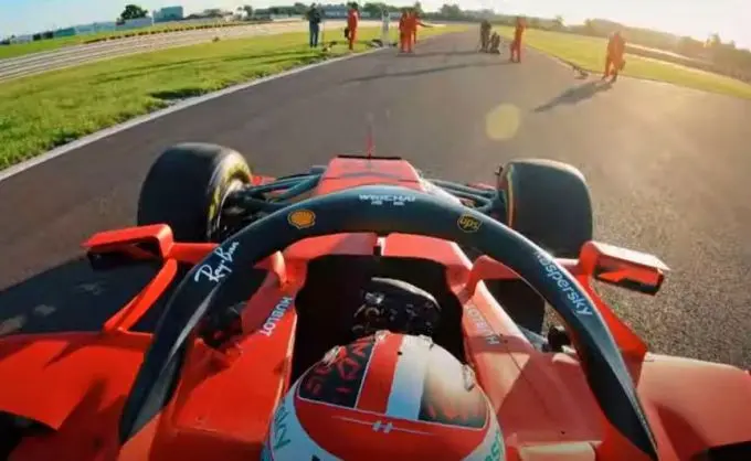 charles leclerc test