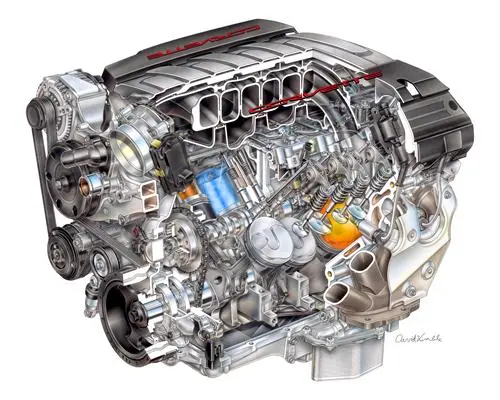 chevrolet 450pk motor