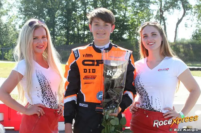 chrisitaan de kleijn pakt podium op nk