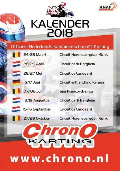 chrono nk 2t kalender 2018 rx
